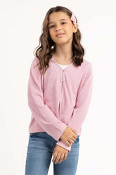 Girls Pink Top 224-413-005